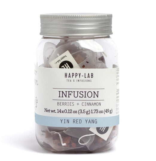 Yin red Yang (Berries + Cinnamon) Infusion  by Happy-Lab