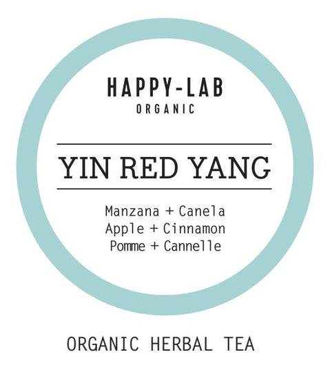 Yin red Yang (Berries + Cinnamon) Infusion  by Happy-Lab-box of 60 units