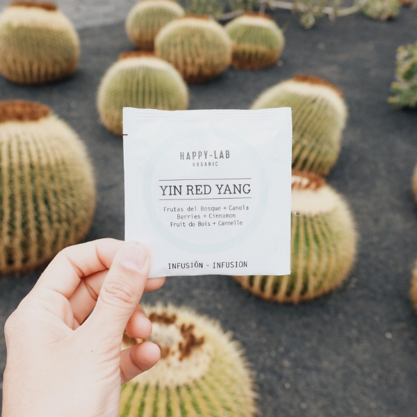 Yin red Yang (Berries + Cinnamon) Infusion  by Happy-Lab-box of 60 units